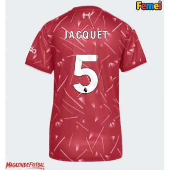 Liverpool Jeremy Jacquet #5 Tricou Fotbal Replică 2026-27 Femei Acasa